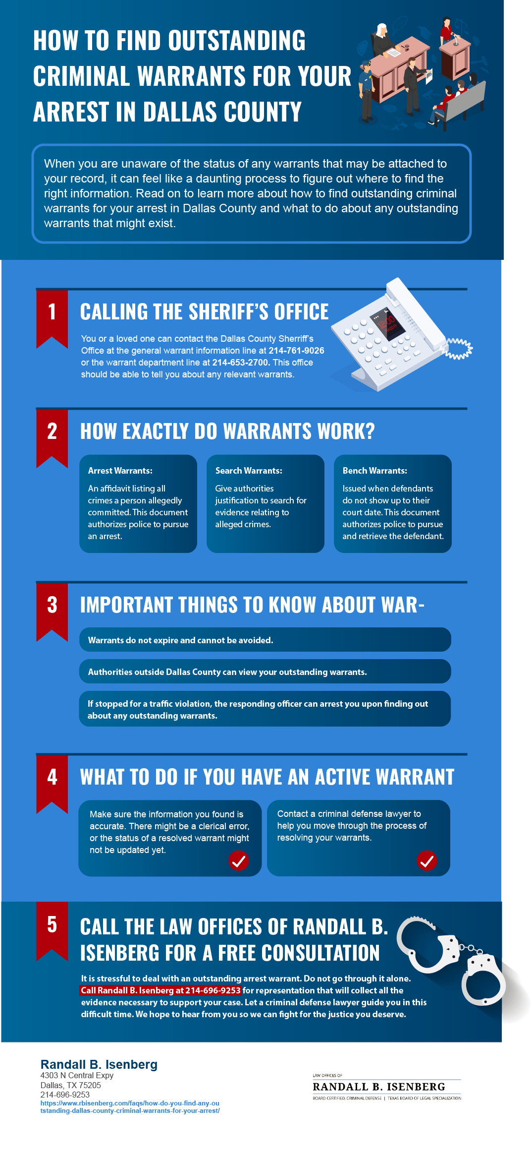 How Do You Find Any Outstanding Dallas County Criminal Warrants For